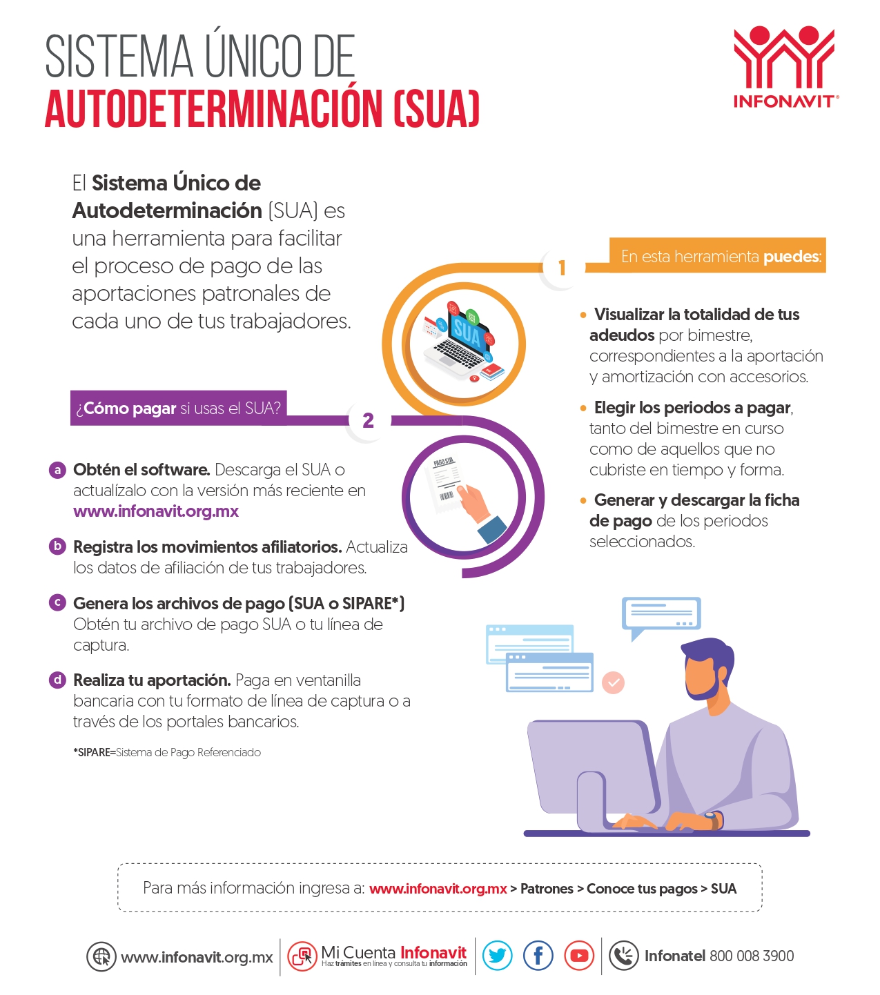 Infografía SUA Octubre 2020